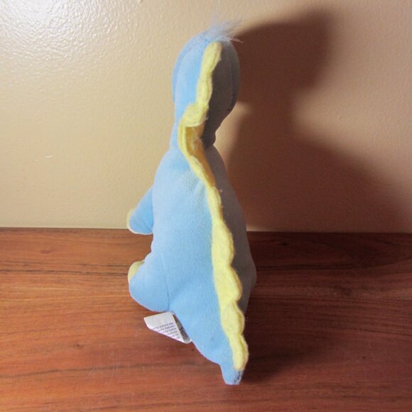 plush precious moments blue dinosaur vintage tender tails brontosaurus (W3960) - Picture 5 of 8